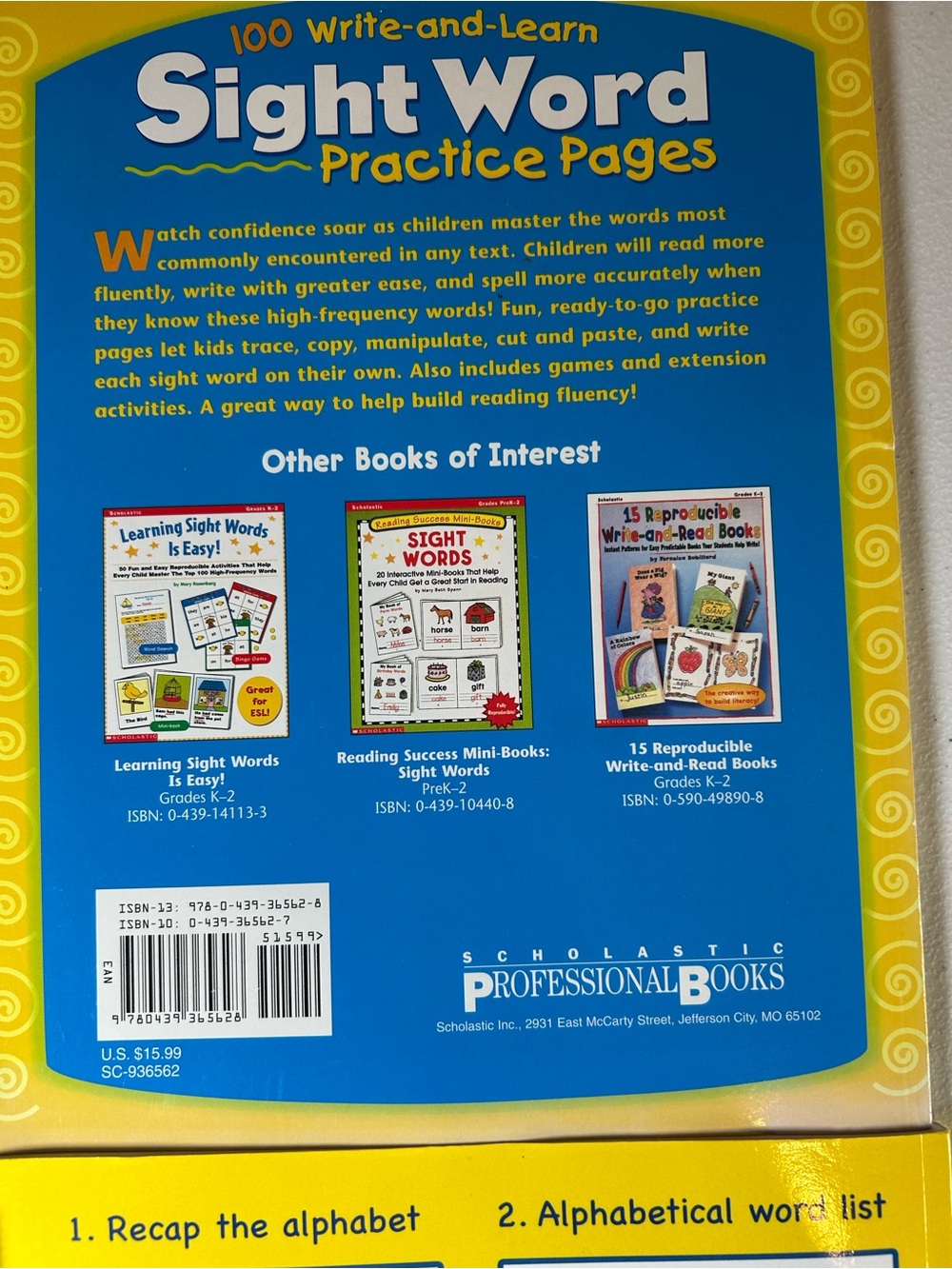 Kids Early Reading & Sight Words Book Bundle (4 Books) Grade K-3 - Picture 8 of 14
